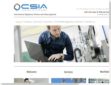 Tablet Screenshot of csiassoc.com